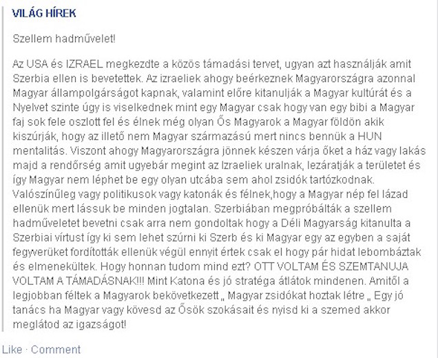 Ha Magyar vagy kövesd az Ősök szokásait és nyisd ki a szemed