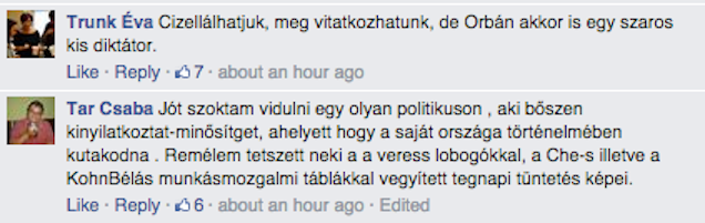 Illustration for article titled McCain már a tüntetés alatt kiposztolta az őt éltető feliratot