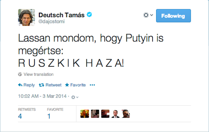 Bréking: Deutsch Tamás az új Orbán Viktor