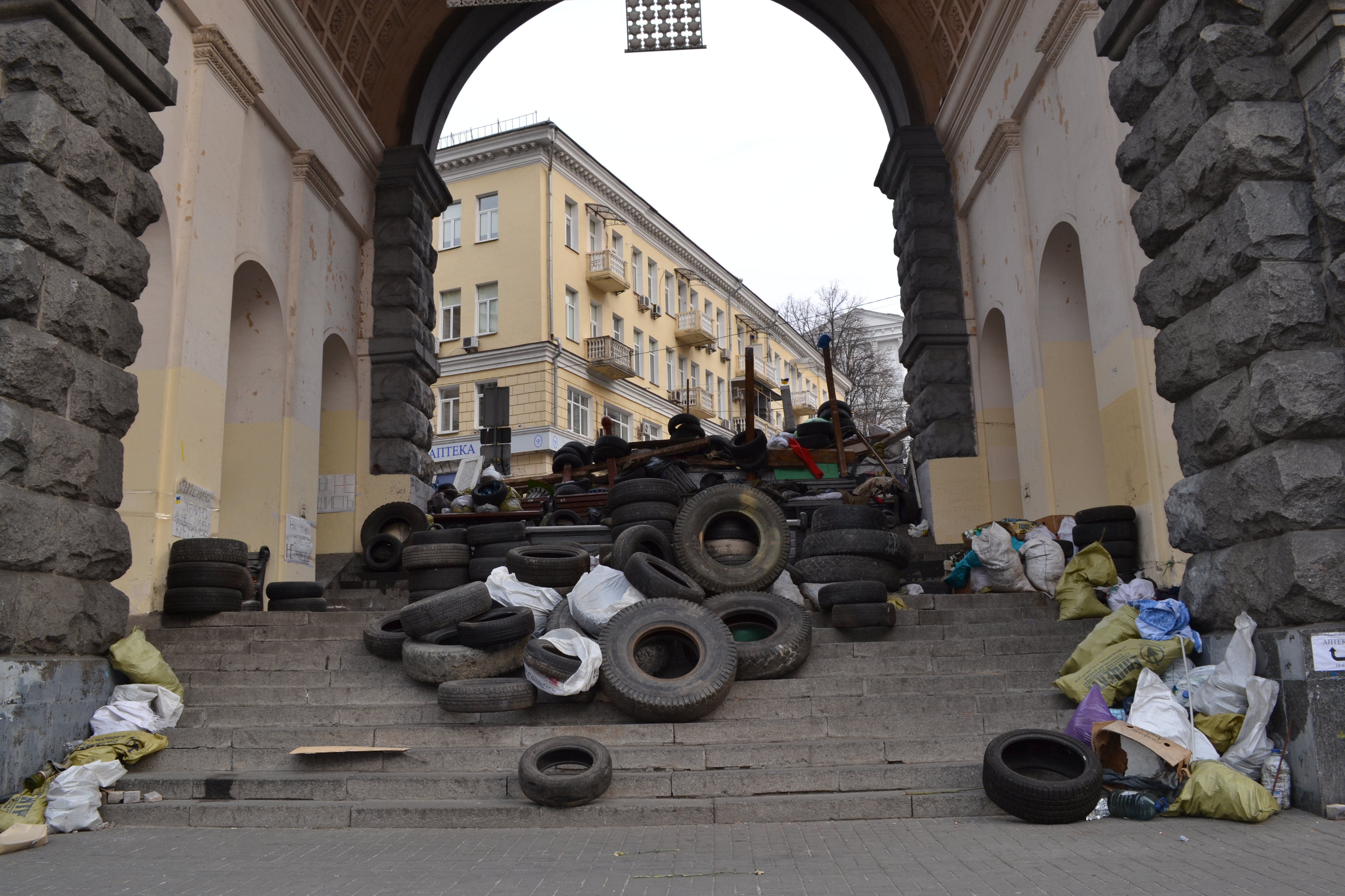 Illustration for article titled Így néz ki a Majdan egy hónappal a forradalom után