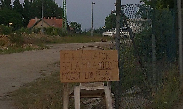 Pilisvörösváron még a backdoor üzenet is üvegtigrises