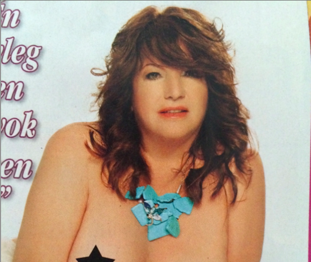 Úgy megfotosopolták a félmeztelen Zalatnayt, hogy Hajdú Péterné lett belőle