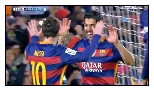 Illustration for article titled Újabb hétvégi Barca csoda! Messi álom 11-ese! Frissítve egy jobb videóval!