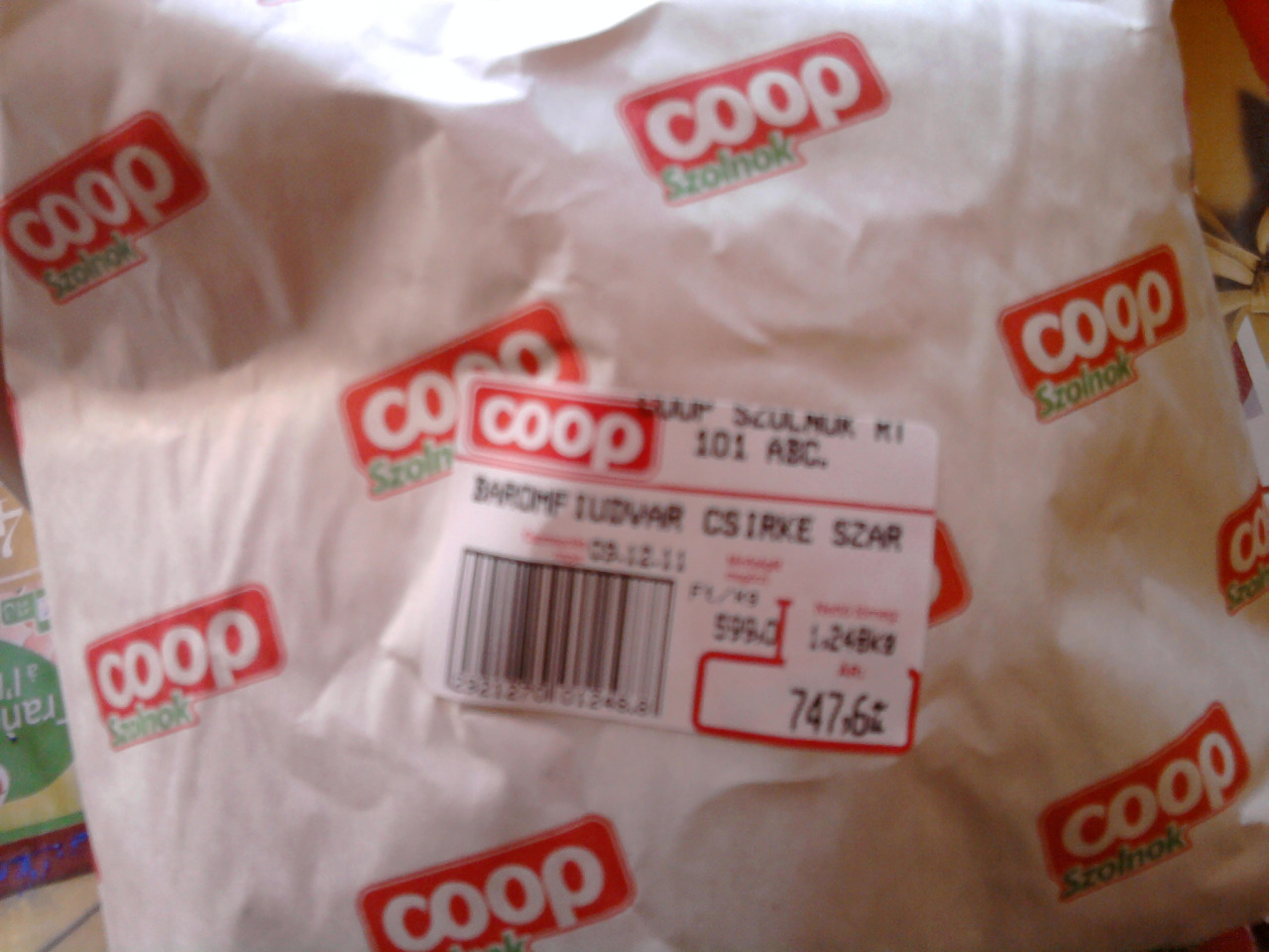 Szerinted nem árazták túl a Coopban a csirkeszart?