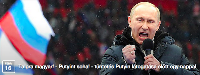 Összerezzentem a Humán Platform Putyin-ellenes tüntetésének címétől