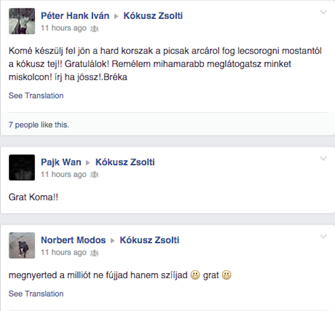 Illustration for article titled Óriási a vidámság Mr Klausz fb-oldalán