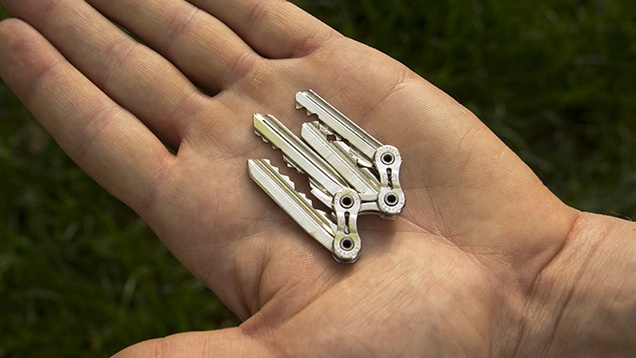 Csodakulcstartó bicikliláncból – és ez egy magyar találmány