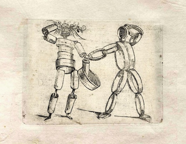 Illustration for article titled Szürrealista figurák a tizenhetedik századból