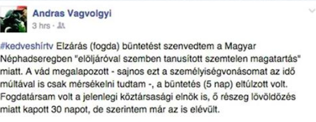 Illustration for article titled Áder János azt állítja, hogy nem lövöldözött részegen