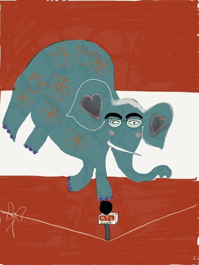 Balog a jegyzetei miatt tette a földre az RTL Klub mikrofonját