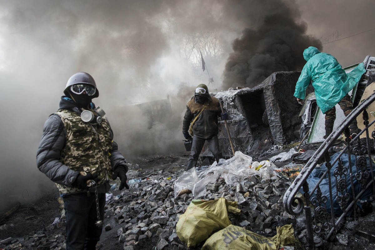 Illustration for article titled Kijev lángokban