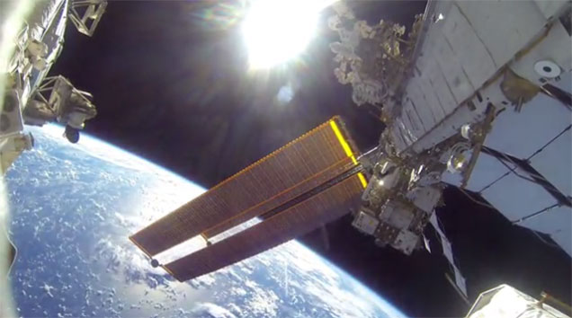 Láttatok már goprós űrsétát?