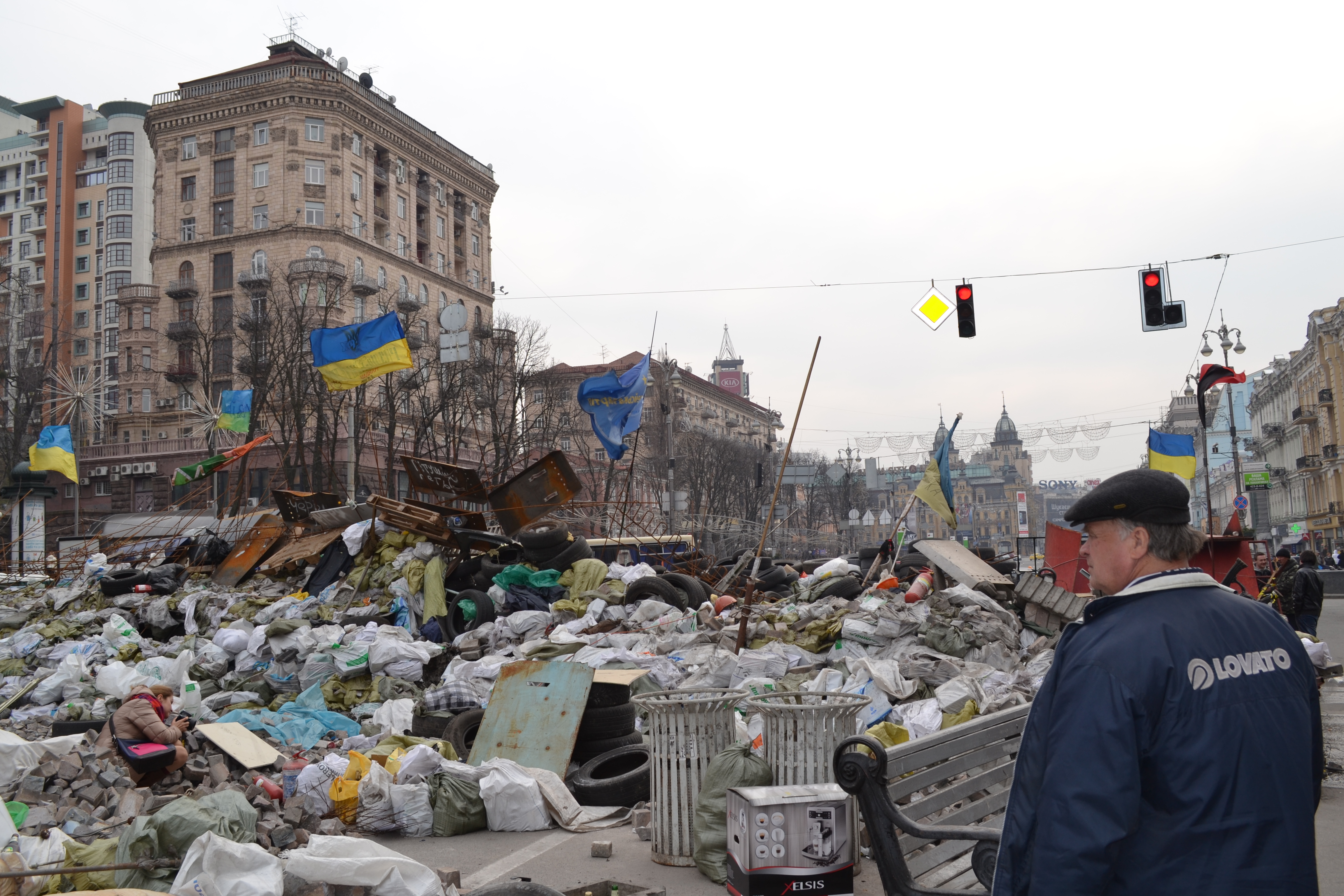 Illustration for article titled Így néz ki a Majdan egy hónappal a forradalom után