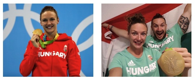 Illustration for article titled A három olimpiai aranyérmesünk és férje/edzője fotóalbumából!