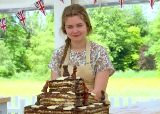 Illustration for article titled Magyar siker! Dobostortát sütöttek a legmenőbb brit főzős tévéműsorban!