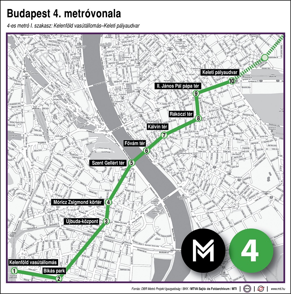 A négyes metró át van adva