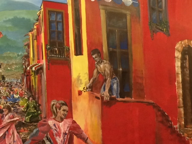 Illustration for article titled Itt az első budapesti falfestmény egy vért hugyozó mexikóiról