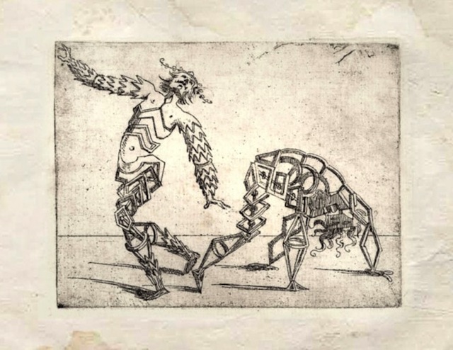 Illustration for article titled Szürrealista figurák a tizenhetedik századból