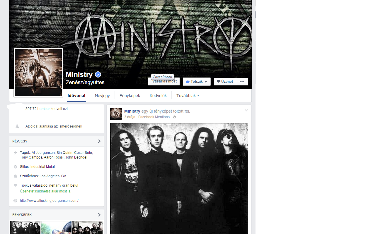 Illustration for article titled Mi történt a Ministryvel? Al, jól vagy? Minden rendben? (Frissítve!)