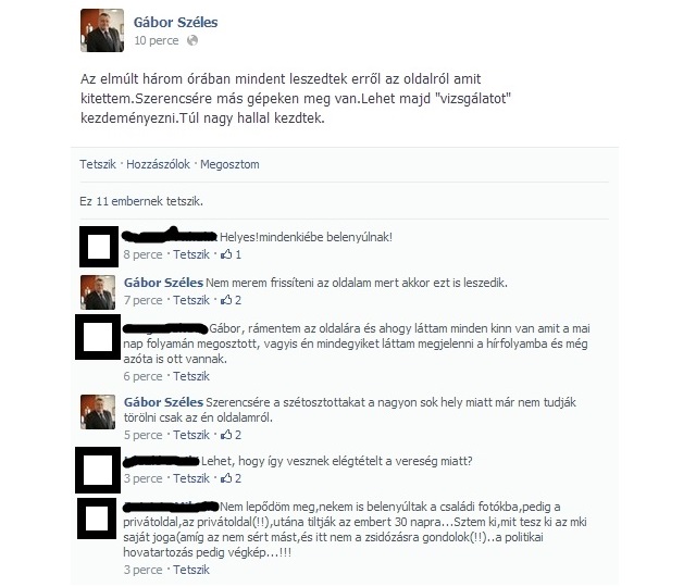 Illustration for article titled Széles Gábor csatát nyert a Facebook ellen