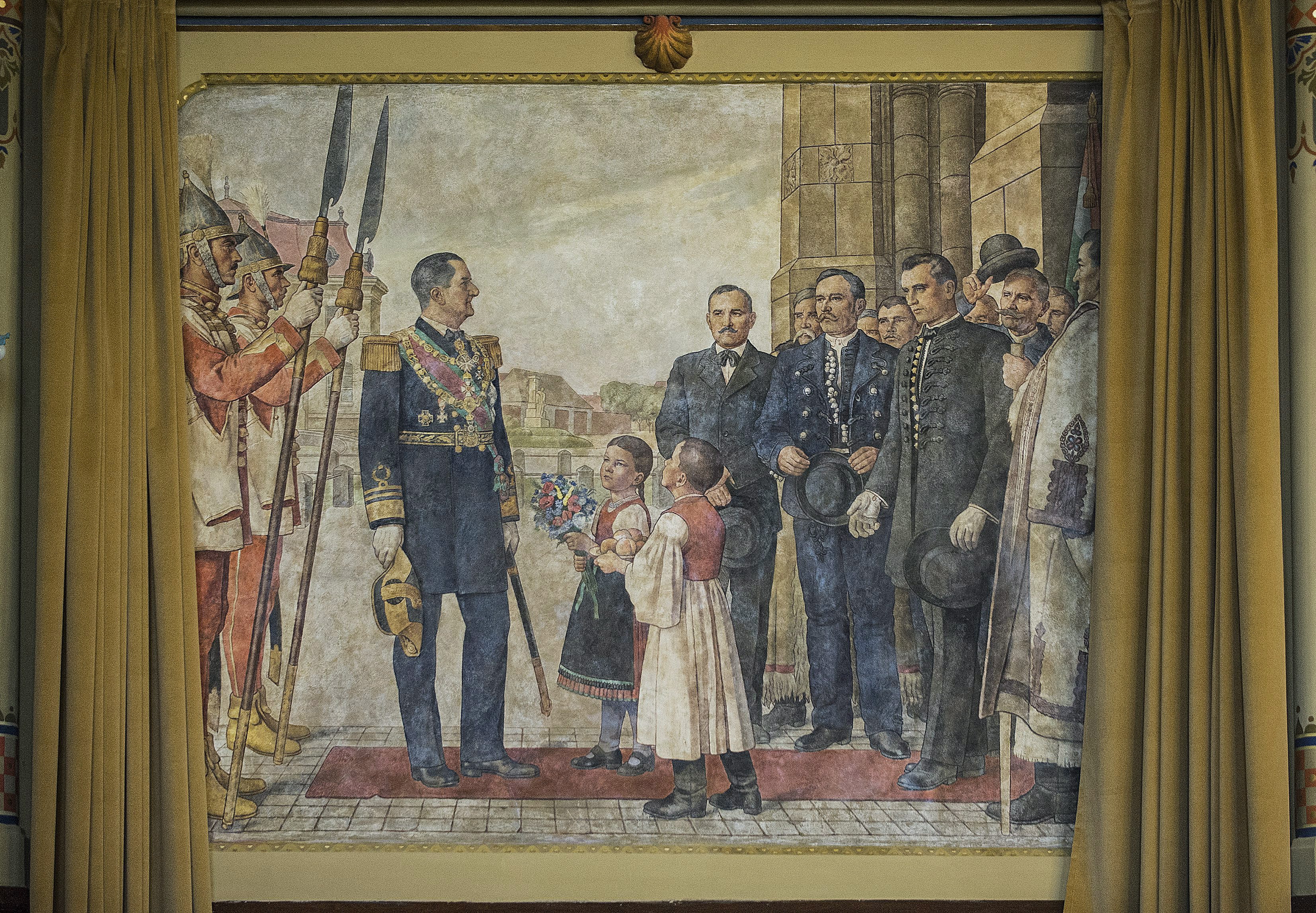 Itt az alkalom, hogy mutassak egy Horthy Miklóst ábrázoló festményt