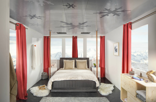 Illustration for article titled Akarsz egy felvonón éjszakázni, 2,7 kilométer magasban?