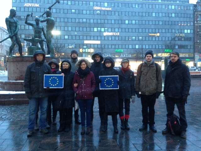 Illustration for article titled Külföldi magyarok is tüntettek ma a kormány ellen