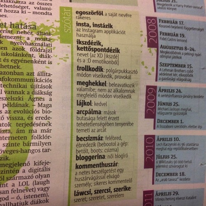 Rohanj a metróba, a Metropol szótárt ad az internethez