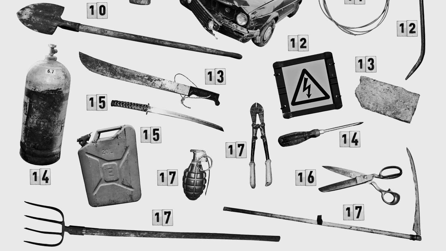 A ruandai népirtás eszközei? Nem, ezekkel öl a magyar gyilkos