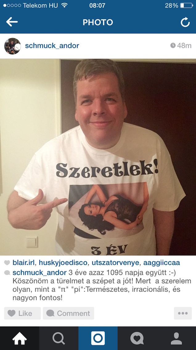 Még egy szerelmes hírrel vagyok kénytelen kedveskedni a Cink olvasóinak