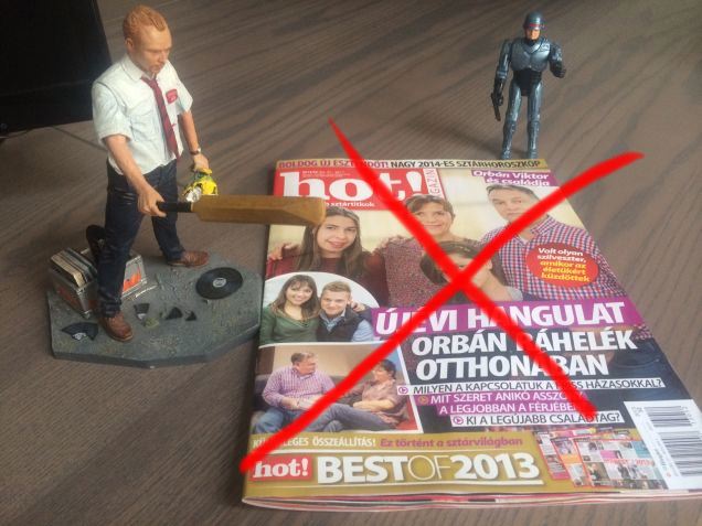 Hoppá, nincsen Orbán-család a karácsonyi Hot magazinban