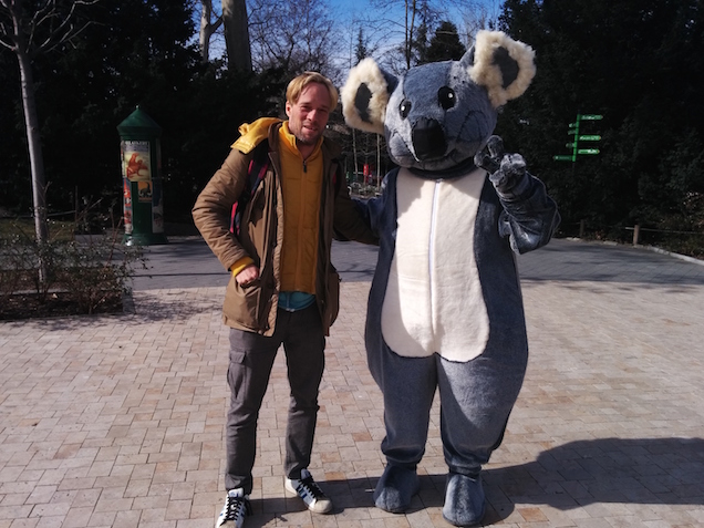 Szily László Cink-riporter egy szép kora tavaszi napon Állatkertbe ment