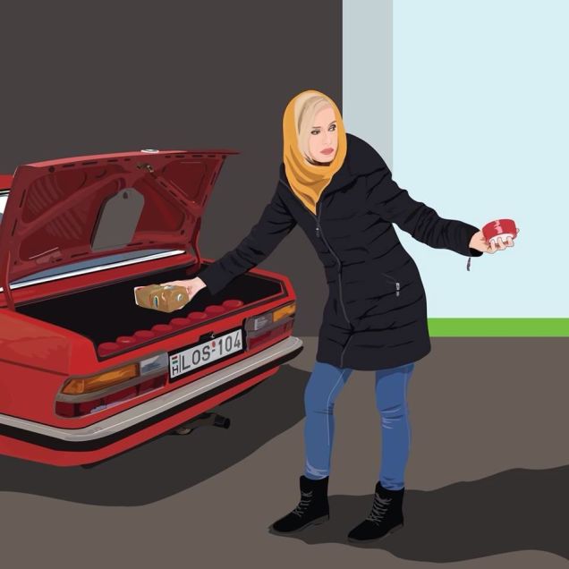 Komplett művészcsoportok tiltakozhatnak a hipermarketek parkolóiban