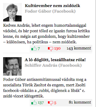 Schiffer András vérszemet kapott