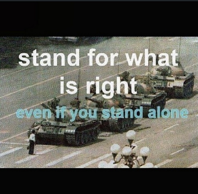 Illustration for article titled Így emlékezett az Instagram a Tienanmen-mészárlás 25. évfordulójára