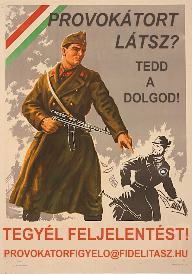 A Cinkre is hivatkozva szólít fel besúgóskodásra a fideszes ifjú gárda