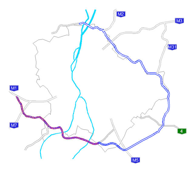 Hatalmas a torlódás az M0-son!
