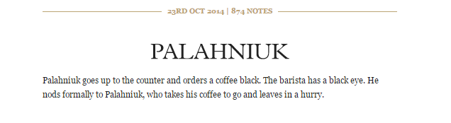 Illustration for article titled Így rendelnének kávét a leghíresebb írók és hőseik