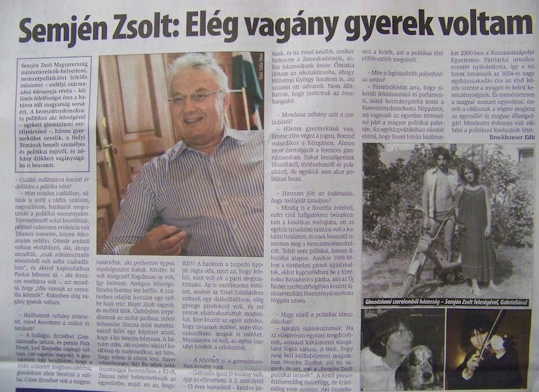 Illustration for article titled El sem hiszed, Semjén Zsolt mekkora király volt régen!