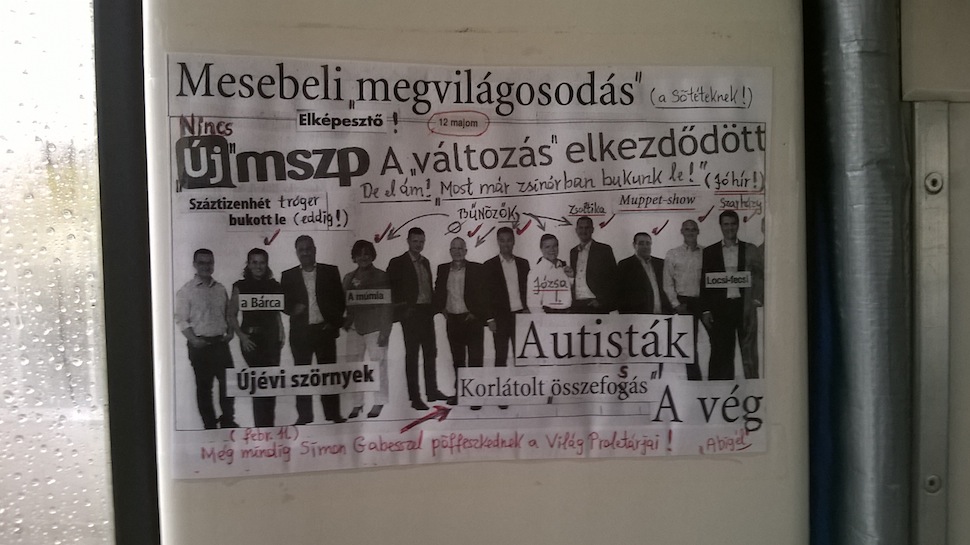 Illustration for article titled Ki lehet a budai villamosok politikai művészterroristája?