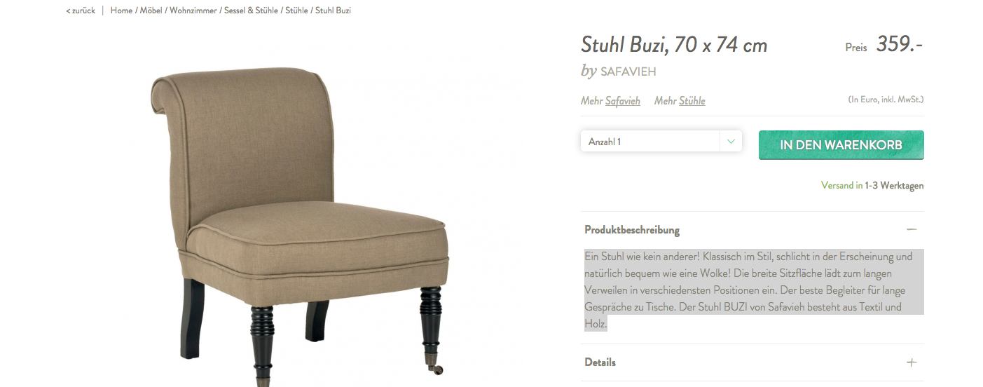 Beleszerettem Stuhl Buziba!