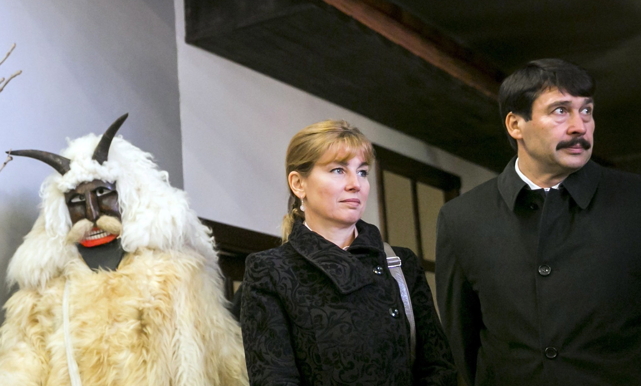 Áder János halálra rémült a busóktól