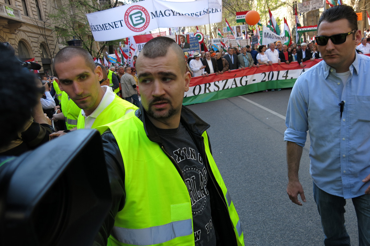 Illustration for article titled Harcba boldog jövőért megyünk – képeink a Második Békemenetről