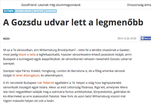 Illustration for article titled A karácsonyi napok legviccesebb kamucikke az Indexé