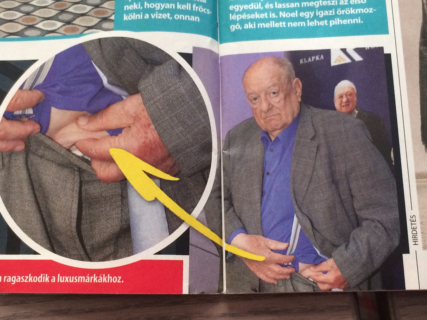 Már nem a pina a menő, Klapka György löttyedt hasbőrt villantott (36+)