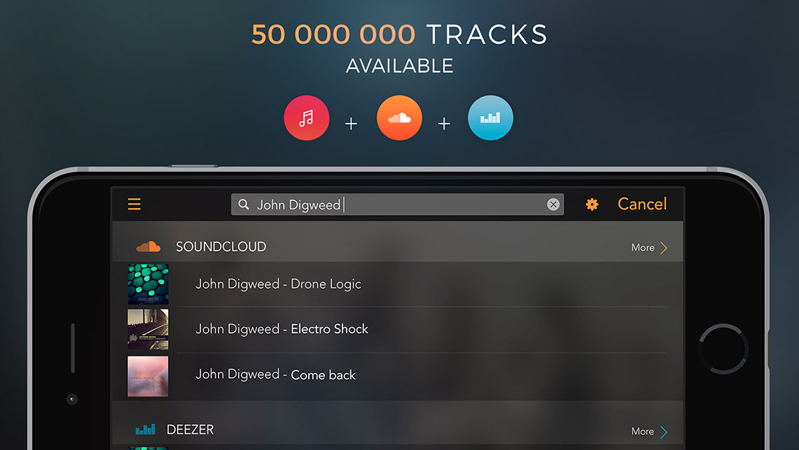 Illustration for article titled Edjing 5 DJ Music Mixer Studio...új dimenziókat nyit az okostelefonon és tableten való DJ-zés előttem/em