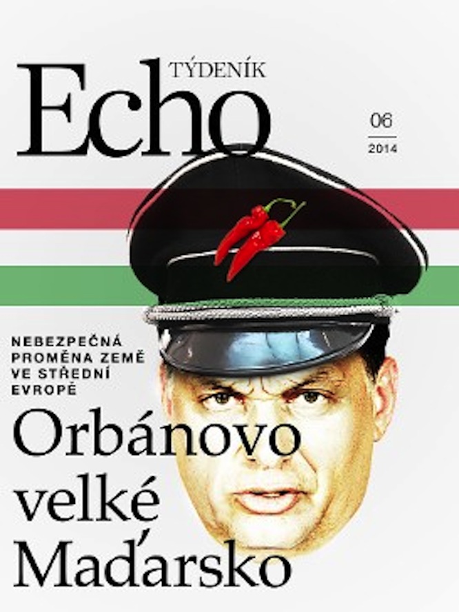 Orbán Viktor fellendítette a cseh magazindizájnt