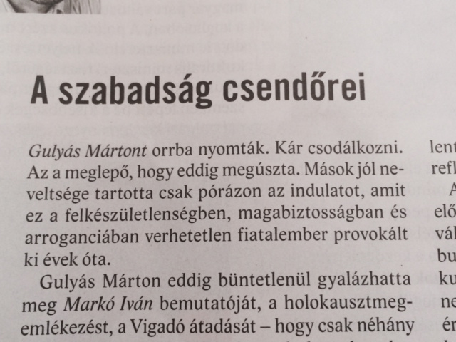 Megszületett a legparasztabb magyar vezércikk