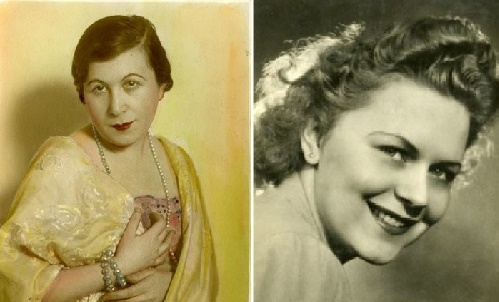 1. Vidor Ferike, aki neve ellenére nő. Születési neve: Wechselmann Franciska. 2. Szép Ilonka szül. Findura Ilona Jolán. Színpadi nevét Karinthy Frigyestől kapta.