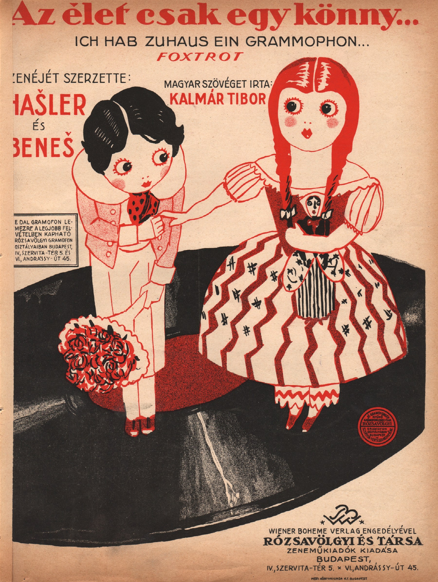 Illustration for article titled Miért szomorú, kisasszony? – csodás kottacímlapok a XX. század elejéről